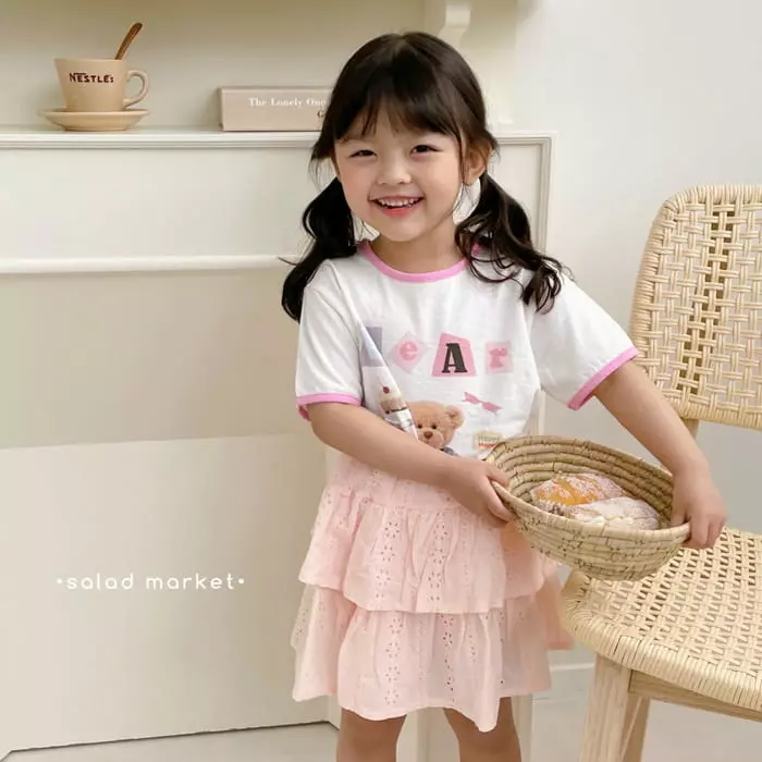 Salad Market - Korean Children Fashion - #Kfashion4kids - Chucream Cancan Skirt - 3