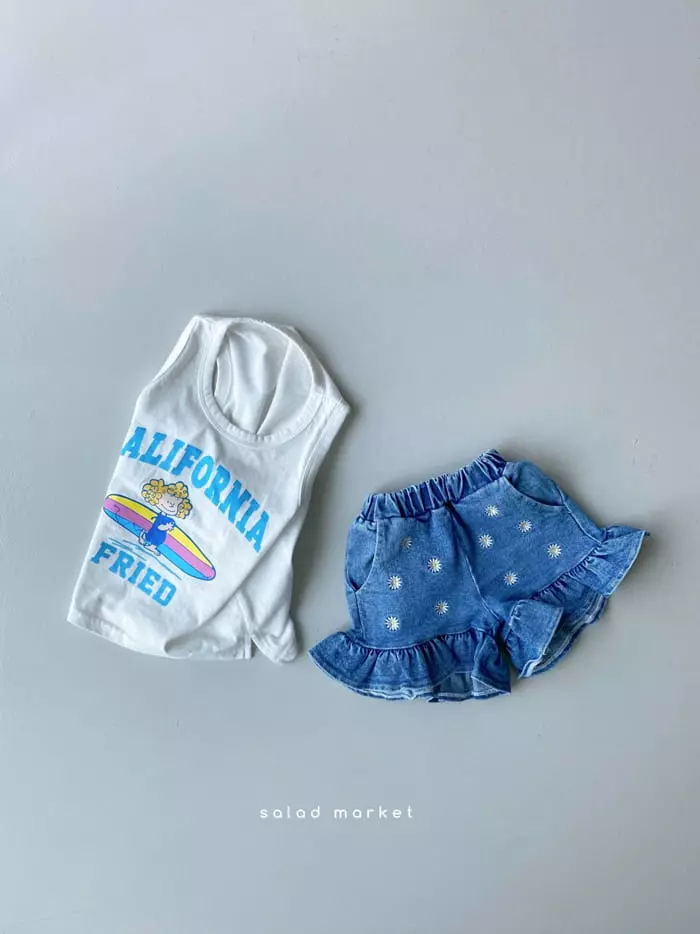 Salad Market - Korean Children Fashion - #childofig - Surfing Sleeveless - 3