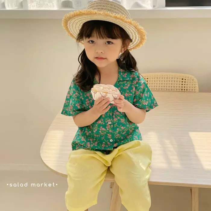 Salad Market - Korean Children Fashion - #childofig - Watermelon Pants - 9