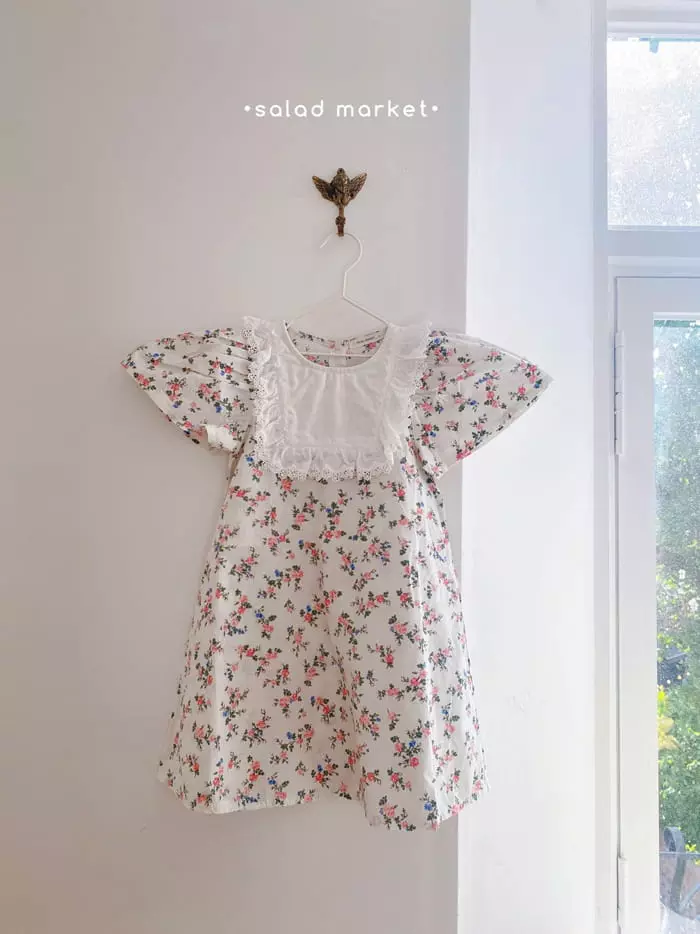 Salad Market - Korean Children Fashion - #childrensboutique - Lilly One-piece - 5