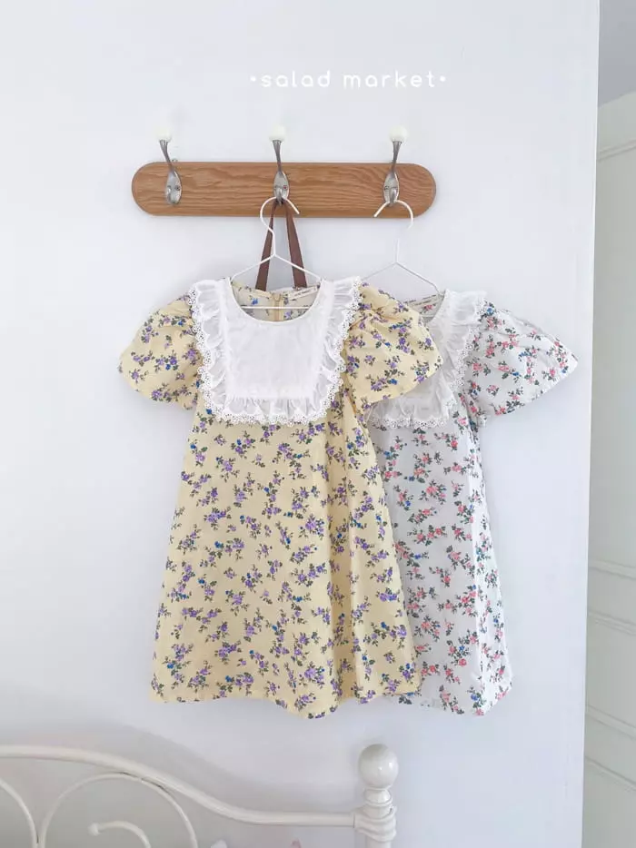 Salad Market - Korean Children Fashion - #designkidswear - Lilly One-piece - 6