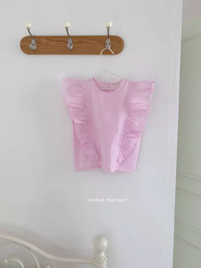 Salad Market - Korean Children Fashion - #designkidswear - Bonjour Blouse - 2
