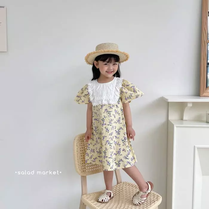 Salad Market - Korean Children Fashion - #fashionkids - Lilly One-piece - 8