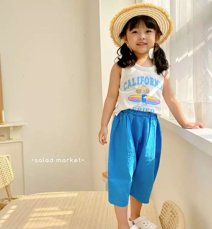 Salad Market - Korean Children Fashion - #fashionkids - Surfing Sleeveless - 7