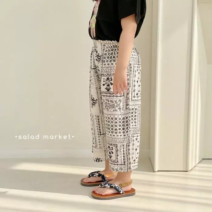 Salad Market - Korean Children Fashion - #fashionkids - Bandana Pants - 5