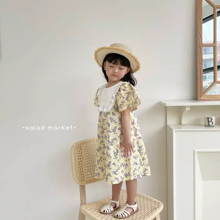 Salad Market - Korean Children Fashion - #kidsshorts - Lilly One-piece - 9