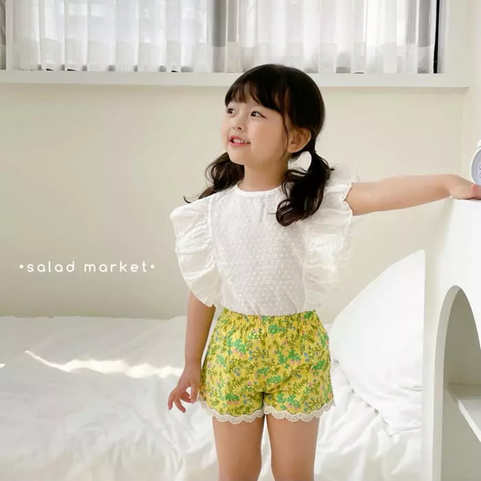 Salad Market - Korean Children Fashion - #kidsstore - Parizian Shorts - 11