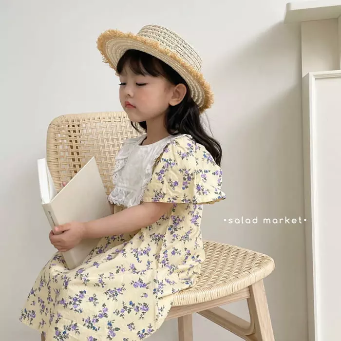 Salad Market - Korean Children Fashion - #kidsstore - Lilly One-piece - 10