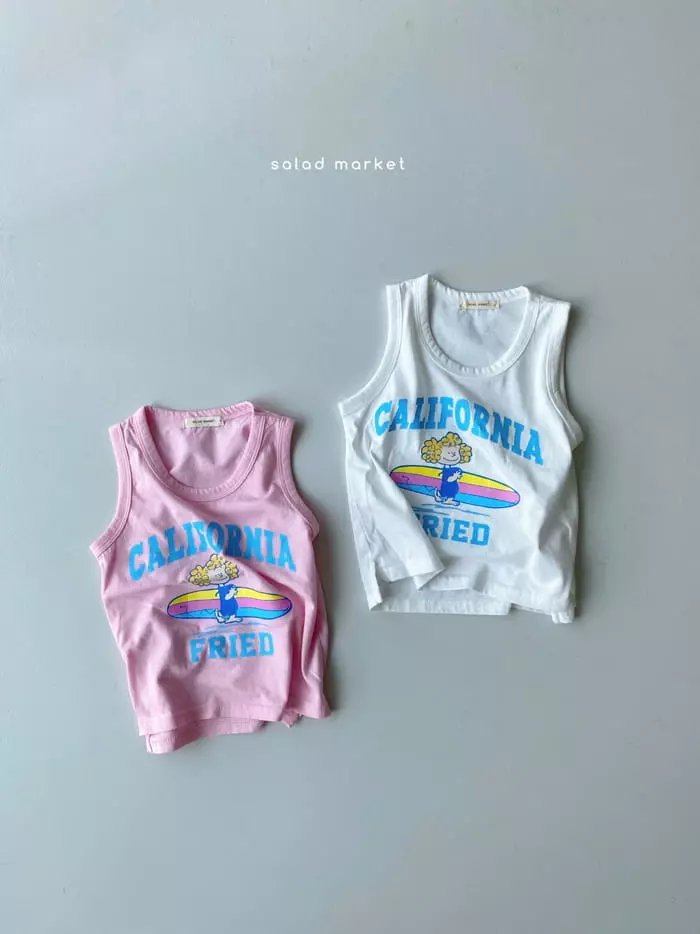 Salad Market - Korean Children Fashion - #kidsstore - Surfing Sleeveless - 9