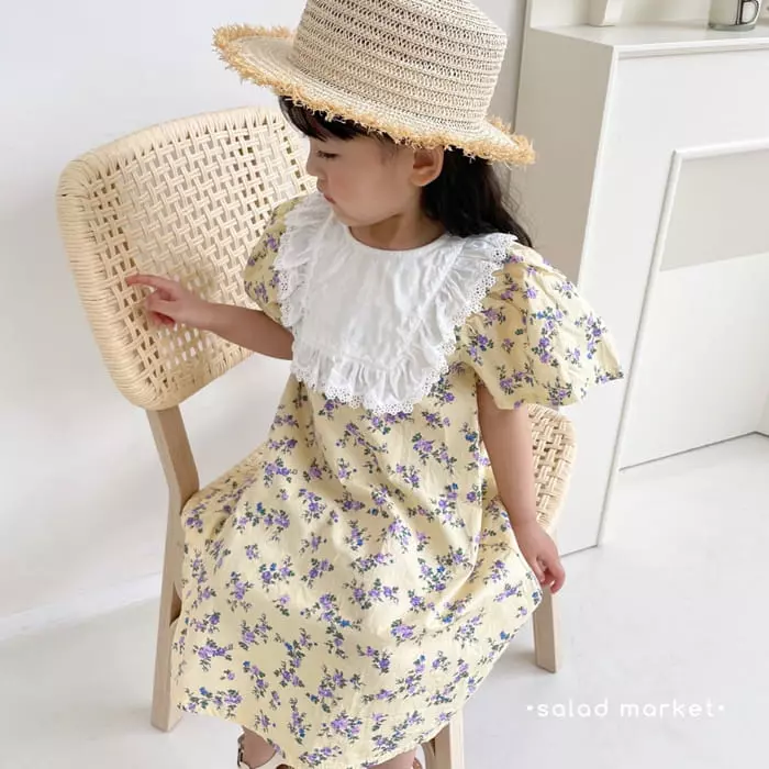 Salad Market - Korean Children Fashion - #kidzfashiontrend - Lilly One-piece - 11