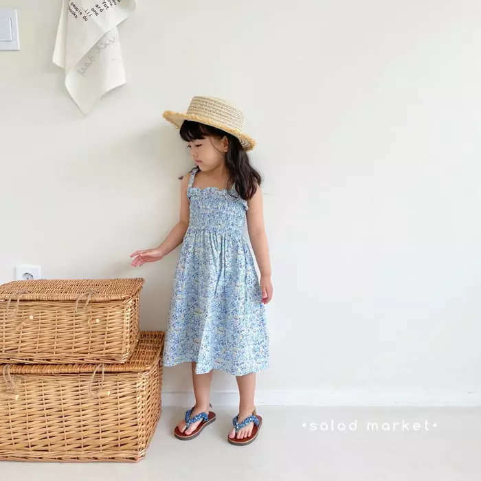 Salad Market - Korean Children Fashion - #kidzfashiontrend - Sea One-piece - 6