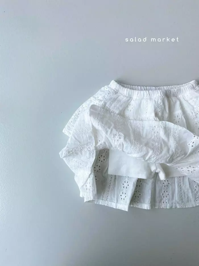 Salad Market - Korean Children Fashion - #kidzfashiontrend - Chucream Cancan Skirt - 2