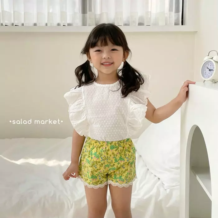 Salad Market - Korean Children Fashion - #littlefashionista - Bonjour Blouse - 9