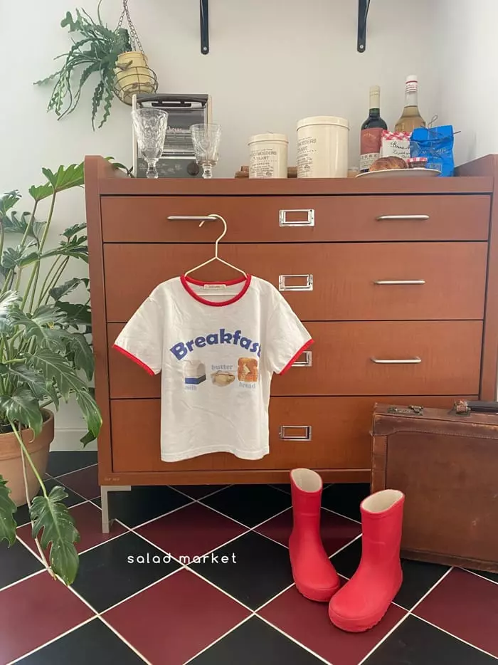 Salad Market - Korean Children Fashion - #littlefashionista - Morning Tee