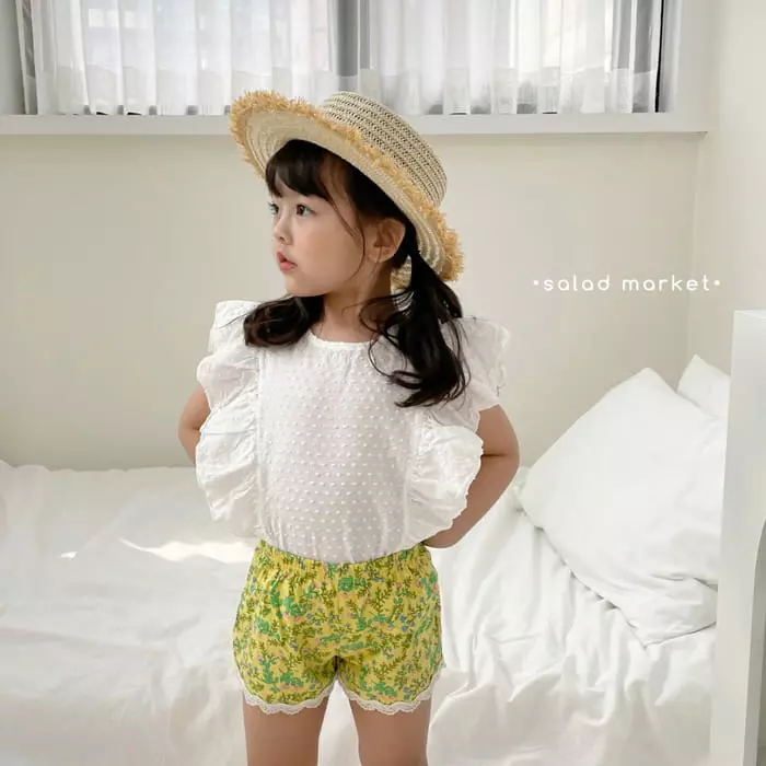 Salad Market - Korean Children Fashion - #magicofchildhood - Bonjour Blouse - 10