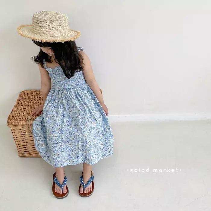 Salad Market - Korean Children Fashion - #magicofchildhood - Sea One-piece - 9