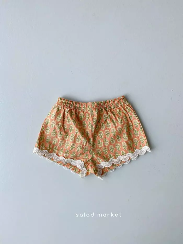 Salad Market - Korean Children Fashion - #minifashionista - Parizian Shorts - 2