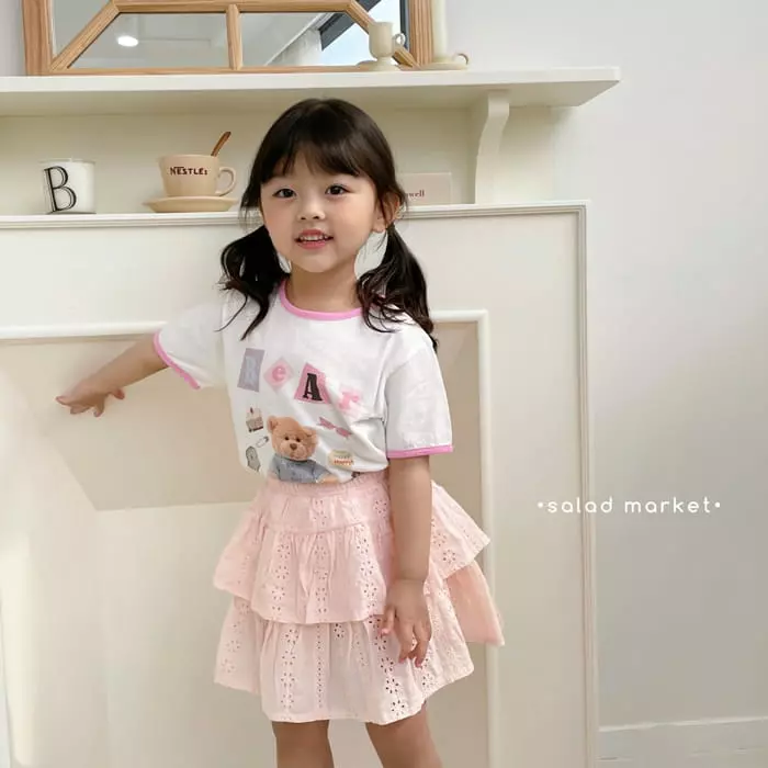 Salad Market - Korean Children Fashion - #minifashionista - Chucream Cancan Skirt - 6