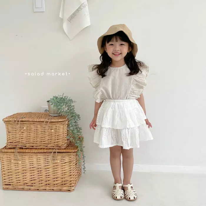 Salad Market - Korean Children Fashion - #prettylittlegirls - Chucream Cancan Skirt - 7