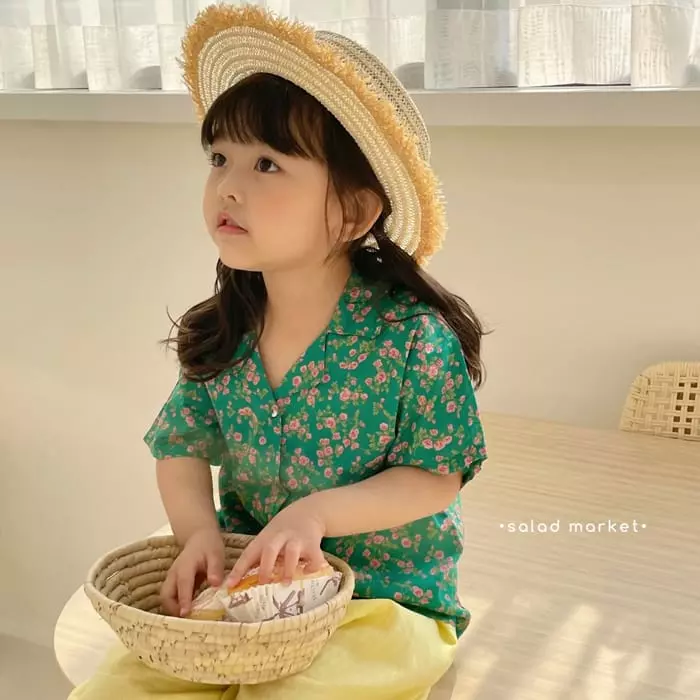 Salad Market - Korean Children Fashion - #stylishchildhood - Retro Shirt - 12