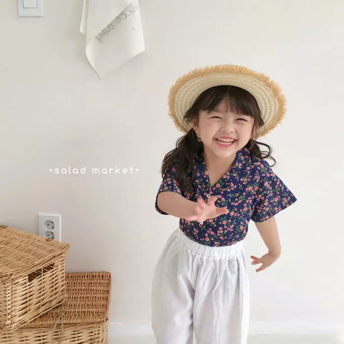 Salad Market - Korean Children Fashion - #todddlerfashion - Retro Shirt - 10