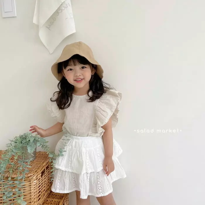 Salad Market - Korean Children Fashion - #todddlerfashion - Chucream Cancan Skirt - 8