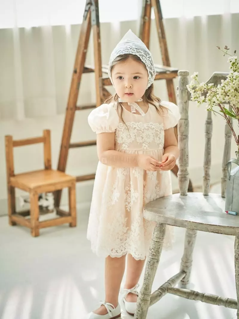 Sautdelange - Korean Baby Fashion - #babyootd - Castle One-piece 2 - 2