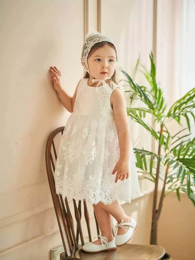 Sautdelange - Korean Baby Fashion - #babyoutfit - Castle One-piece - 2