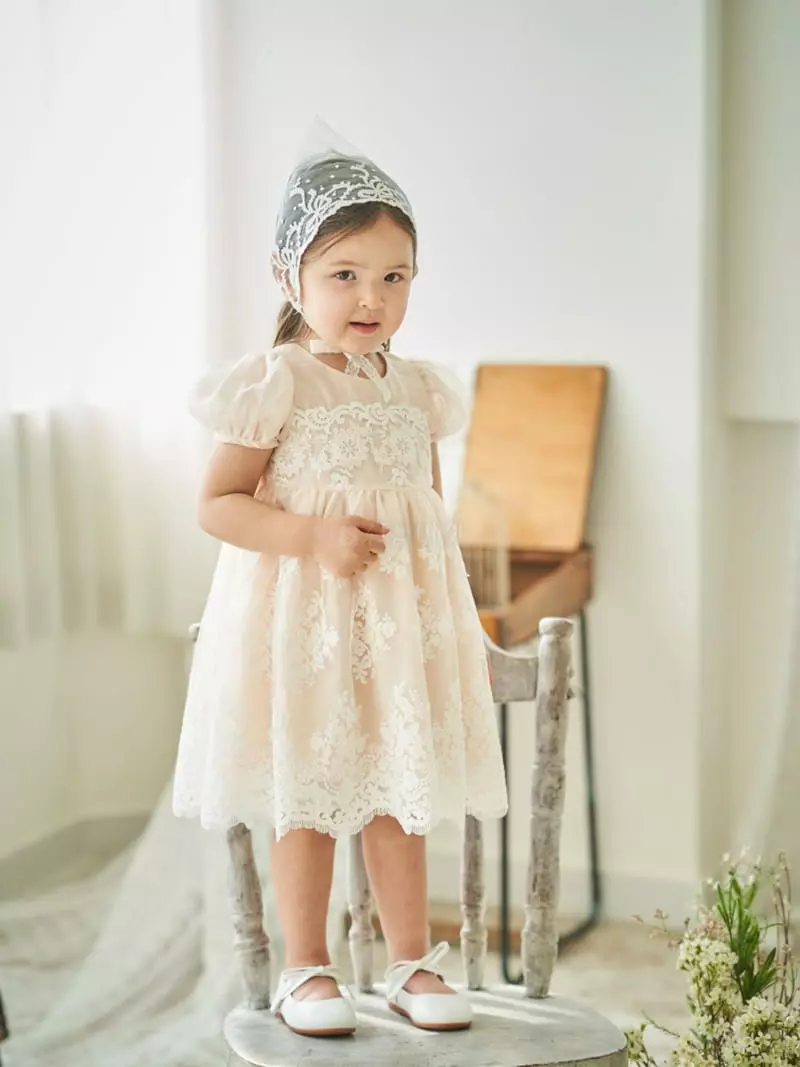 Sautdelange - Korean Baby Fashion - #babyoutfit - Castle One-piece 2 - 3