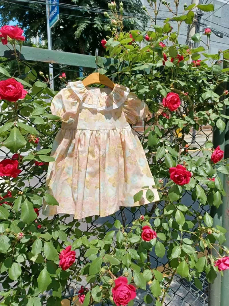 Sautdelange - Korean Children Fashion - #childrensboutique - Rozline One-pice - 3