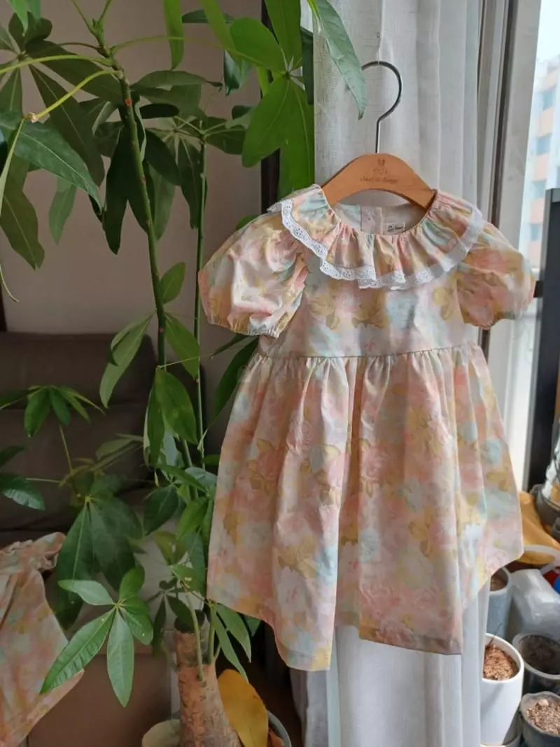 Sautdelange - Korean Children Fashion - #childrensboutique - Rozline One-pice - 4