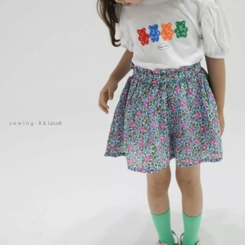 Sewing B - Korean Children Fashion - #kidzfashiontrend - Lala Skirt Shorts - 4