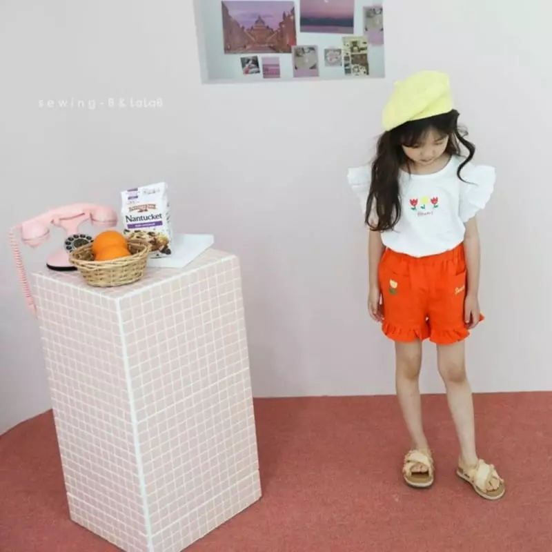 Sewing B - Korean Children Fashion - #childofig - Tulip Frill Shorts - 5