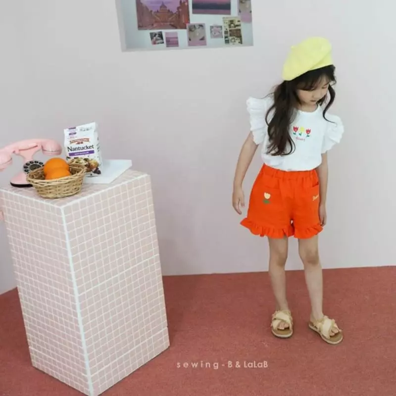 Sewing B - Korean Children Fashion - #childofig - Tulip Frill Shorts - 6