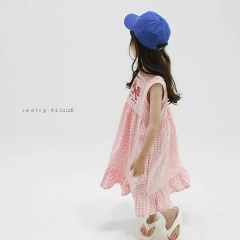 Sewing B - Korean Children Fashion - #childofig - Ribbon One-piece - 4