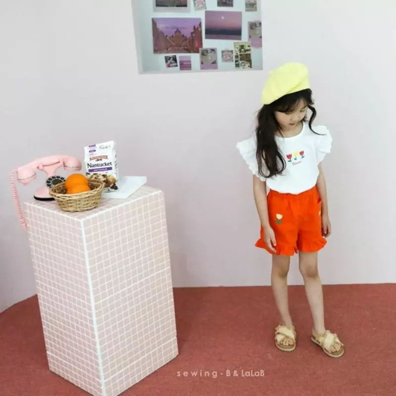 Sewing B - Korean Children Fashion - #childrensboutique - Tulip Frill Shorts - 7
