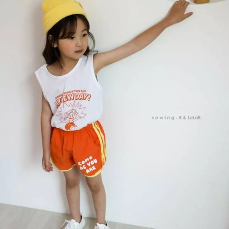 Sewing B - Korean Children Fashion - #childrensboutique - Roy String Sleeveless - 4