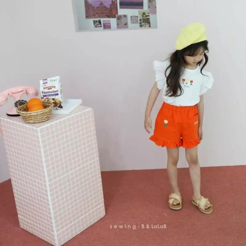 Sewing B - Korean Children Fashion - #designkidswear - Lace Tee - 3