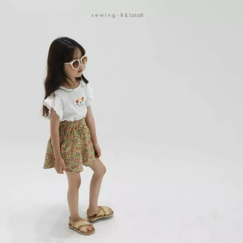 Sewing B - Korean Children Fashion - #designkidswear - Lace Tee - 4
