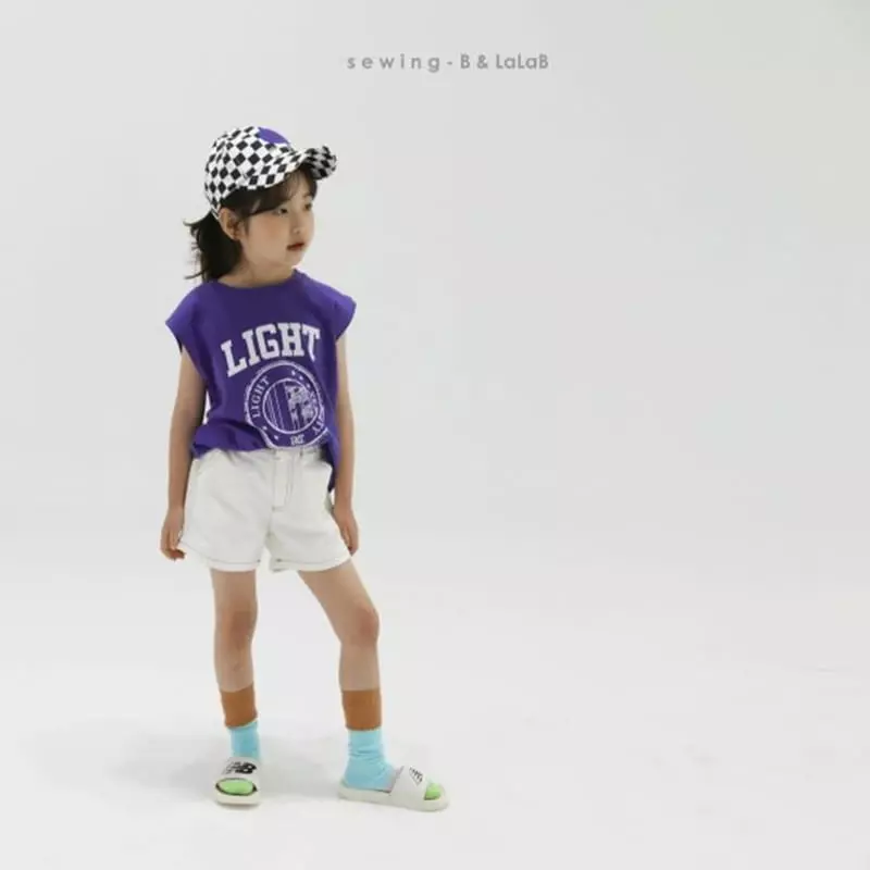 Sewing B - Korean Children Fashion - #fashionkids - Light Tee - 9