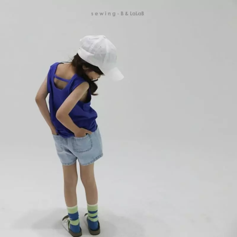 Sewing B - Korean Children Fashion - #fashionkids - Ego Denim Shorts - 3