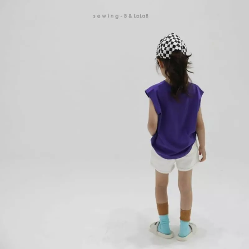 Sewing B - Korean Children Fashion - #kidsshorts - Light Tee - 10