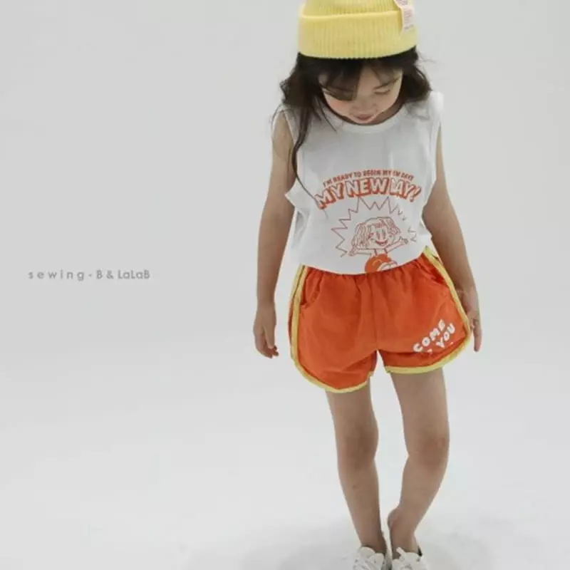 Sewing B - Korean Children Fashion - #kidsshorts - Roy String Sleeveless - 7