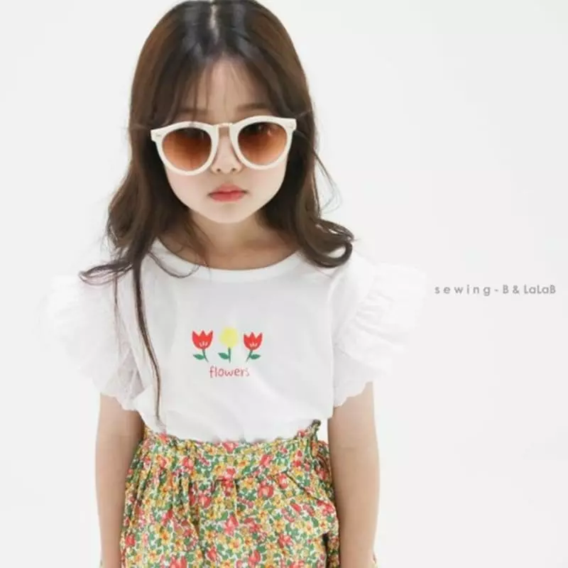 Sewing B - Korean Children Fashion - #kidsstore - Lace Tee - 7