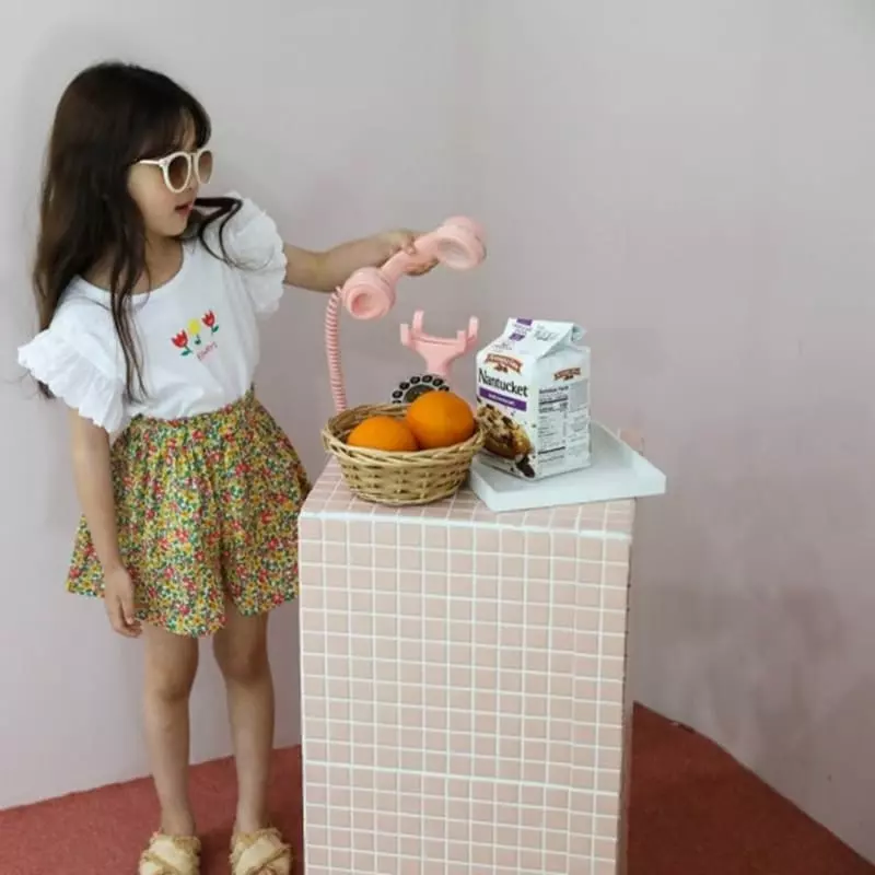 Sewing B - Korean Children Fashion - #kidzfashiontrend - Lace Tee - 8