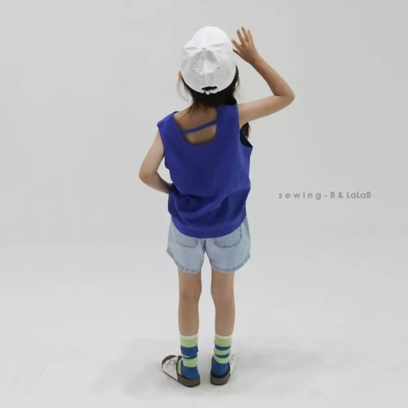 Sewing B - Korean Children Fashion - #littlefashionista - Ego Denim Shorts - 8