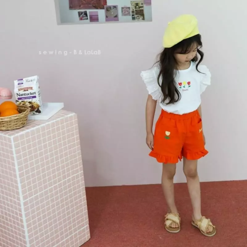 Sewing B - Korean Children Fashion - #magicofchildhood - Tulip Frill Shorts - 2