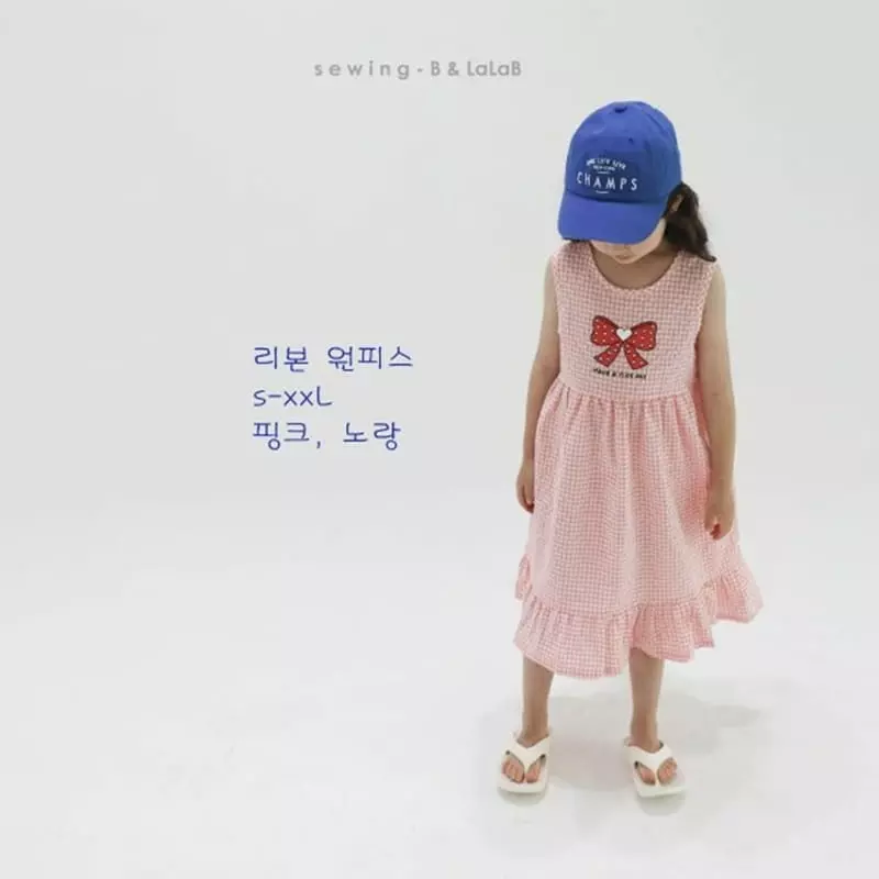 Sewing B - Korean Children Fashion - #minifashionista - Ribbon One-piece