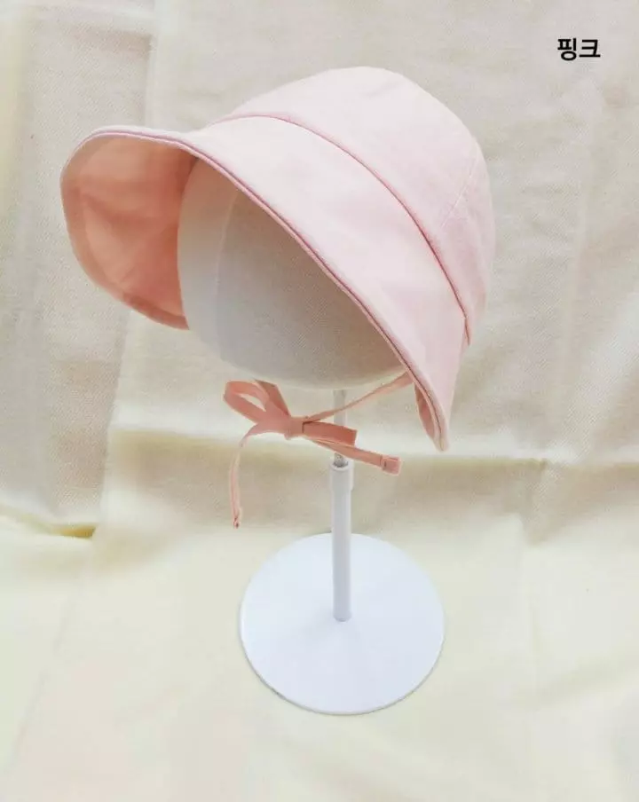 Shinseage Kids - Korean Baby Fashion - #onlinebabyboutique - Muzi String Bucket Hat - 4