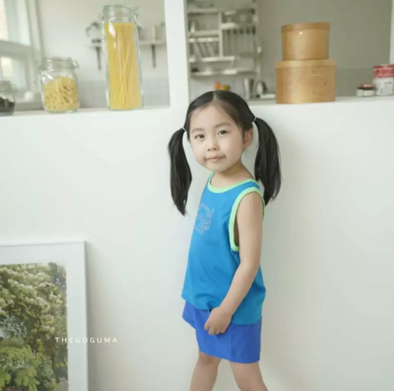 Shinseage Kids - Korean Children Fashion - #childofig - Scuba Sleeveless - 9